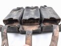 Patronentasche zum K98 Wehrmacht ( für 6 Ladestreifen) gebraucht, datiert 1940