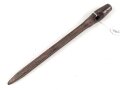 Zelthäring aus brauner Preßmasse Wehrmacht, datiert 1942