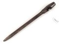 Zelthäring aus brauner Preßmasse Wehrmacht, datiert 1942