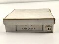 Leere Pappschachtel für Hemdenkrägen " Uniform A" . Maße etwa 15 x 15 x 5cm