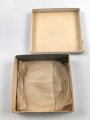 Leere Pappschachtel für Hemdenkrägen " Uniform A" . Maße etwa 15 x 15 x 5cm