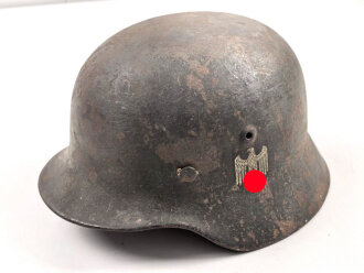 Heer, Stahlhelm Modell 1940. In allen Teilen...