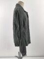 Drillichjacke Wehrmacht, Variante ohne Taschen, wohl Luftwaffe. Getragenes Kammerstück in gutem Gesamtzustand
