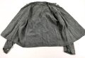 Drillichjacke Wehrmacht, Variante ohne Taschen, wohl Luftwaffe. Getragenes Kammerstück in gutem Gesamtzustand