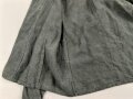 Drillichjacke Wehrmacht, Variante ohne Taschen, wohl Luftwaffe. Getragenes Kammerstück in gutem Gesamtzustand