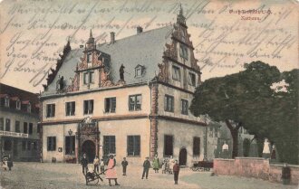 Ansichtskarte "Groß-Umstadt i. H. - Rathaus"