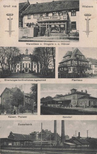 Ansichtskarte "Gruß aus Wabern"