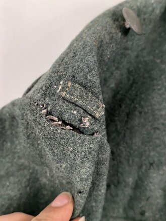 Feldbluse Modell 1936  für Mannschaften des Heeres . Ungereinigtes Kammerstück