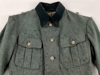 Feldbluse Modell 1936  für Mannschaften des Heeres . Ungereinigtes Kammerstück