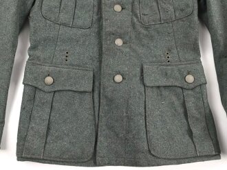 Feldbluse Modell 1936  für Mannschaften des Heeres . Ungereinigtes Kammerstück