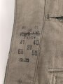 Feldbluse Modell 1936  für Mannschaften des Heeres . Ungereinigtes Kammerstück