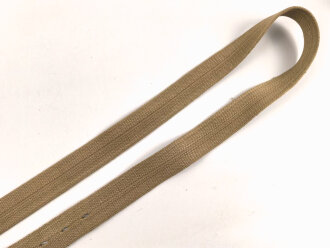 Webleinenriemen  Wehrmacht, Breite 40mm, Gesamtlänge 169cm. Sie erhalten ein ( 1 ) ungebrauchtes Stück