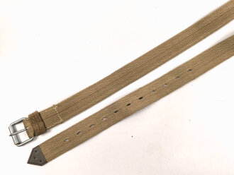 Webleinenriemen  Wehrmacht, Breite 40mm, Gesamtlänge 169cm. Sie erhalten ein ( 1 ) ungebrauchtes Stück
