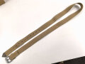 Webleinenriemen  Wehrmacht, Breite 40mm, Gesamtlänge 169cm. Sie erhalten ein ( 1 ) ungebrauchtes Stück