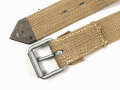 Webleinenriemen  Wehrmacht, Breite 40mm, Gesamtlänge 169cm. Sie erhalten ein ( 1 ) ungebrauchtes Stück