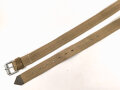 Webleinenriemen  Wehrmacht, Breite 40mm, Gesamtlänge 169cm. Sie erhalten ein ( 1 ) ungebrauchtes Stück
