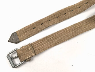 Webleinenriemen  Wehrmacht, Breite 40mm, Gesamtlänge 100cm. Sie erhalten ein ( 1 ) ungebrauchtes Stück