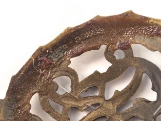 Deutsches Reichssportabzeichen DRL in Bronze. Nadelsystem fehlt, Klebespuren