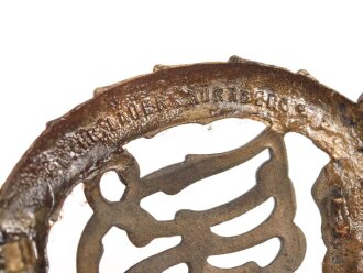 Deutsches Reichssportabzeichen DRA in Bronze. Nadelsystem fehlt, Klebespuren