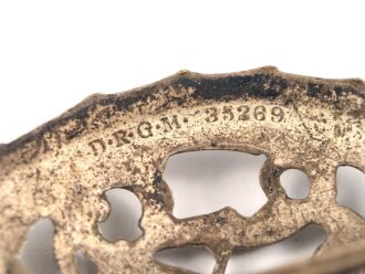 Deutsches Reichssportabzeichen DRL in silber. Hersteller Wernstein Jena