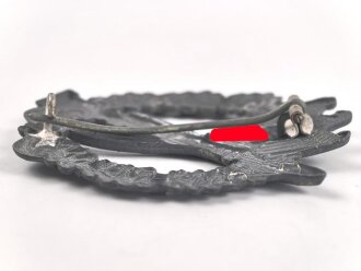 Infanteriesturmabzeichen in silber, Zink hohl geprägt