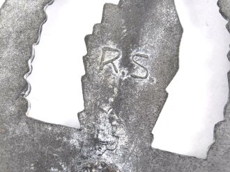 Minensucher Kriegsabzeichen. Zink lackiert, Hersteller R.S.