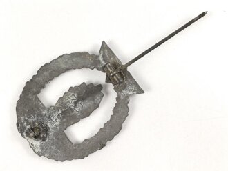 Minensucher Kriegsabzeichen. Zink lackiert, Hersteller R.S.