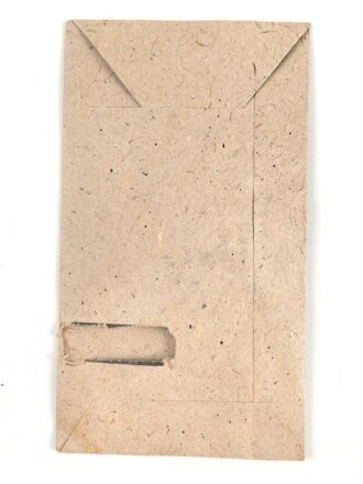 Schutzwall Ehrenzeichen, Zink ohne Band, in originaler Tüte, der Hersteller warum auch immer ausgeschnitten