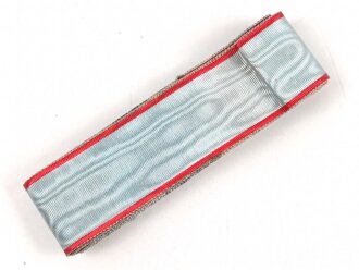 Hessen, Friedensband für Allgemeines Ehrenzeichen, Breite 32mm, sie erhalten je 15cm von der Rolle abgeschnitten