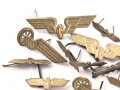 Bahn / Reichsbahn, Konvolut Abzeichen, Alter und Herkunf unbekanntt