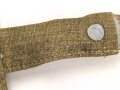 Brotbeutel für Angehörige des Heeres, getragenes Stück, mit Reichsbetriebsnummer, ungereinigt