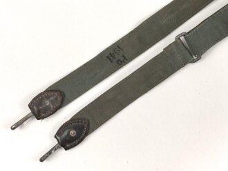 Polizei III.Reich, Trageriemen für einen Brotbeutel, datiert 1941