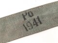 Polizei III.Reich, Trageriemen für einen Brotbeutel, datiert 1941