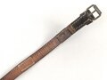 Tornisterriemen Wehrmacht. Gebraucht, datiert 1942