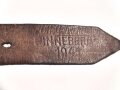 Tornisterriemen Wehrmacht. Gebraucht, datiert 1941