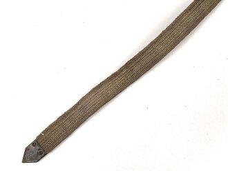 Tornisterriemen Wehrmacht. Tropenausführung, gebraucht