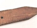 Mantelriemen / Packriemen Wehrmacht,  gebraucht, mit Reichsbetriebsnummer