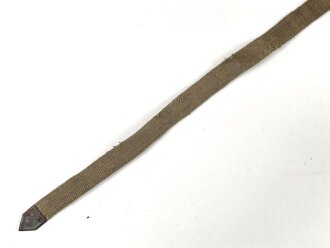 Kochgeschirr Riemen für den A-Rahmen der Wehrmacht,  gebraucht, Tropenausführung
