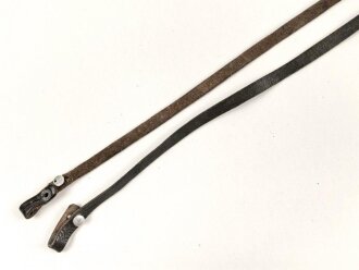 Trageriemen für ein Dienstglas der Wehrmacht, gebraucht