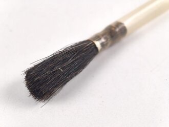 Haarpinsel für optisches Gerät der Wehrmacht. Gesamtlänge knapp 9cm