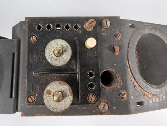 Feldfernsprecher 33 Wehrmacht. Datiert 1943, Fuktion nicht geprüft