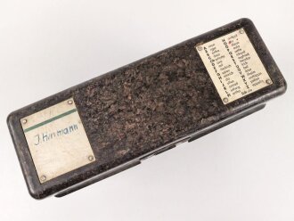 Feldfernsprecher 33 Wehrmacht. Datiert 1943, Fuktion nicht geprüft