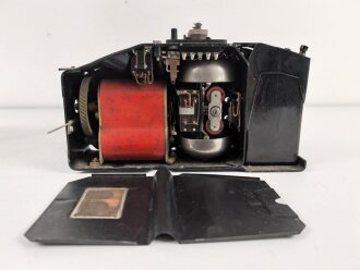 Feldfernsprecher 33 Wehrmacht. Datiert 1939, Fuktion nicht geprüft