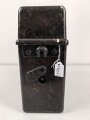 Feldfernsprecher 33 Wehrmacht. Datiert 1939, Fuktion nicht geprüft