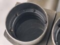 Scherenfernrohr SF14 Z von Carl Zeiss Jena. Klare Durchsicht, deutliche Strichplatte. Vermutlich Exportausführung aus den 1930iger Jahren, überlackiertes Stück