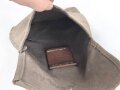 Koppeltasche Wehrmacht, Hersteller dnq 40. Gekürztes Stück, Maße wie fotografiert etwa 17 x 22cm