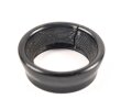 Einzelner Okularring, sicher original nicht zugehörig, passt aber  für ein Dienstglas 6 x 30 der Wehrmacht, schwarze Preßmasse