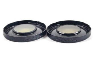 Paar Sonnenblenden, Innendurchmesser 34mm. Alter und Herkunft unbekannt