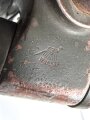 Gestell für Optik Reichswehr und frühe Wehrmacht, passend für Scherenfernrohr, Richtkreis, K-Blink.., Lichtsprechgerät. Reichswehrabnahme, Originallack, eine Schraube neuzeitlich ergänzt