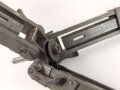 Gestell für Optik Reichswehr und frühe Wehrmacht, passend für Scherenfernrohr, Richtkreis, K-Blink.., Lichtsprechgerät. Reichswehrabnahme, Originallack, eine Schraube neuzeitlich ergänzt